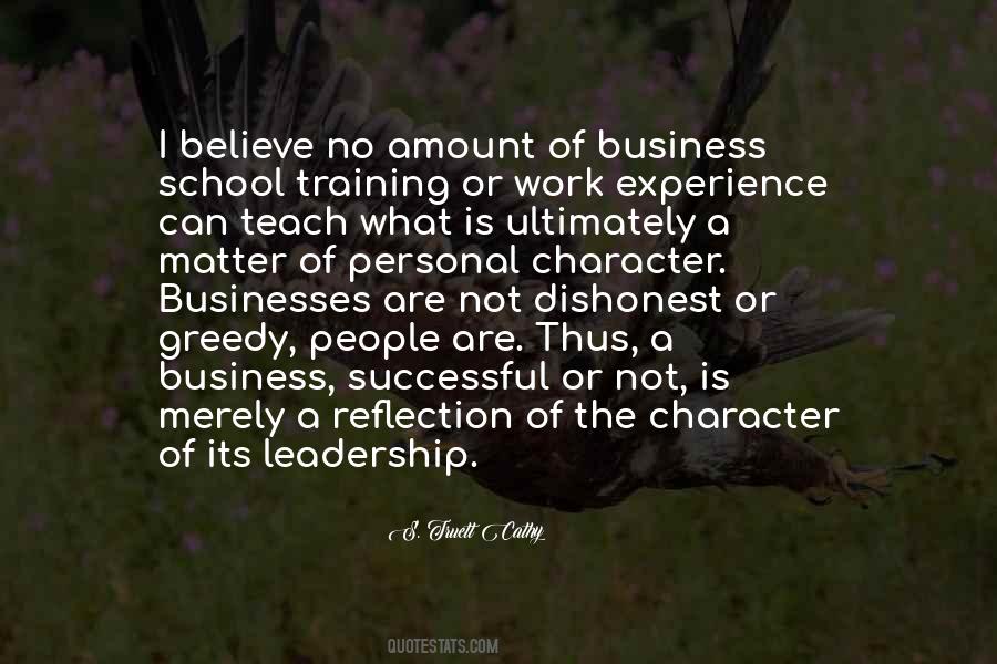 Leadership Experience Quotes #785841