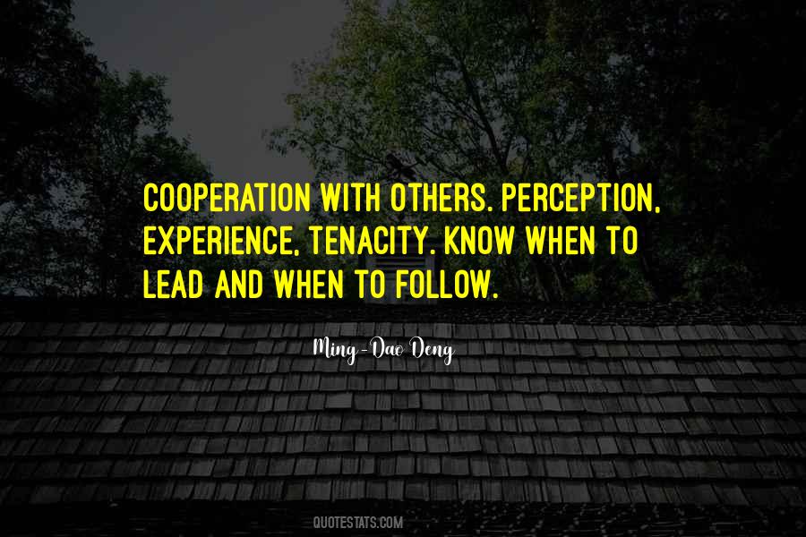 Leadership Experience Quotes #933512