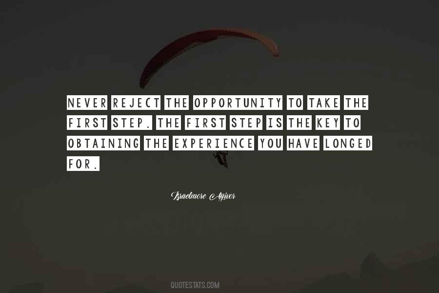 Leadership Experience Quotes #972659