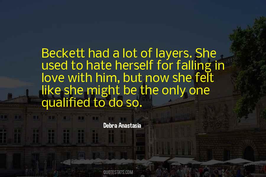 Beckett Love Quotes #1753036