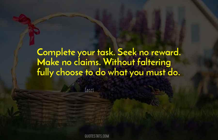 Complete Your Task Quotes #1124175