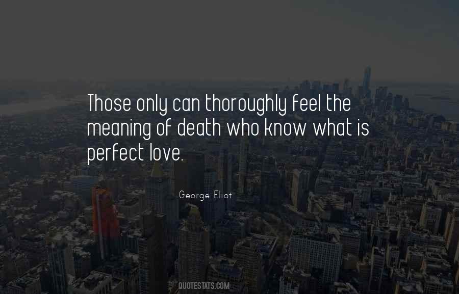 Know The Meaning Of Love Quotes #1102854