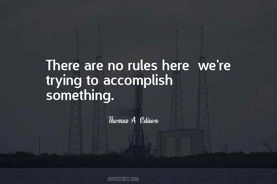 No Rules Rules Quotes #1181725