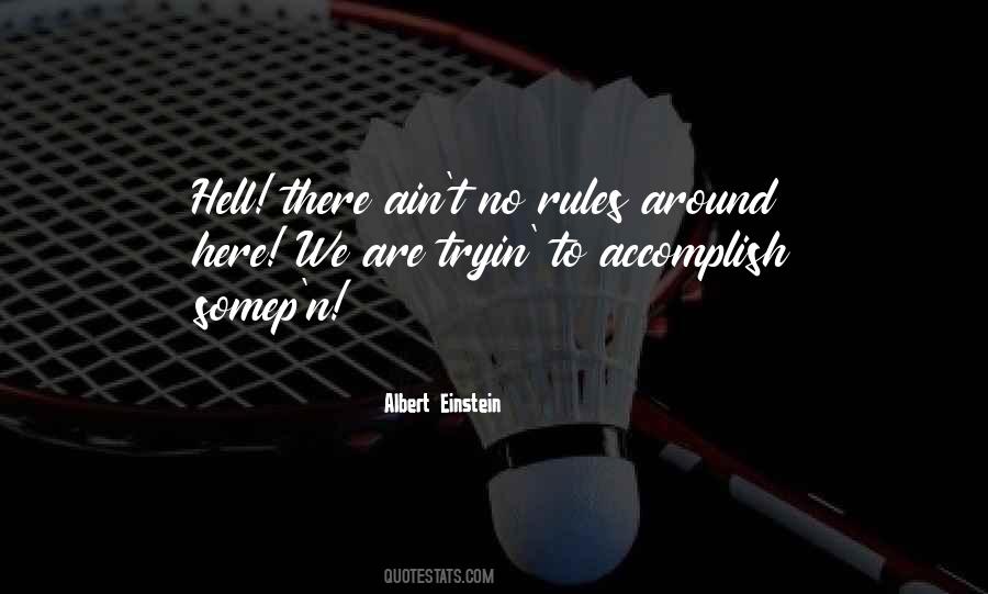 No Rules Rules Quotes #590409