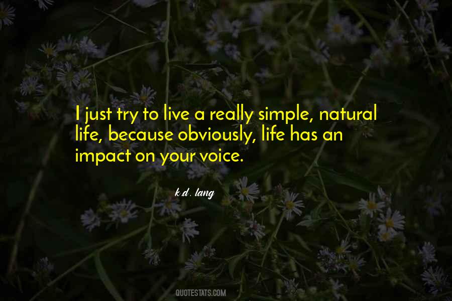 Quotes About Impact On Life #497312