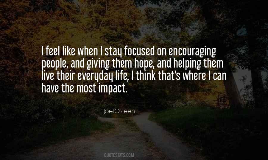 Quotes About Impact On Life #768463
