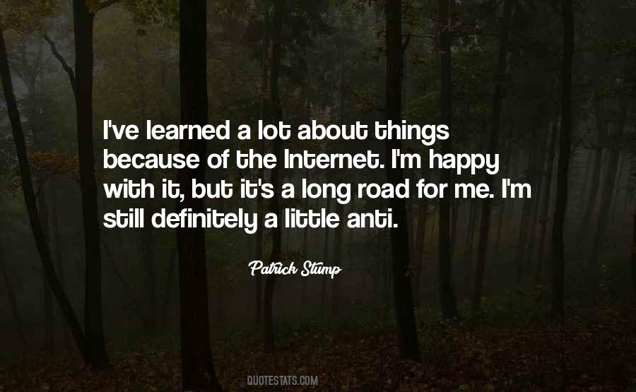 Quotes About The Long Road #200381