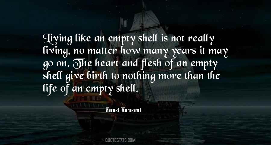 Quotes About An Empty Heart #1430468