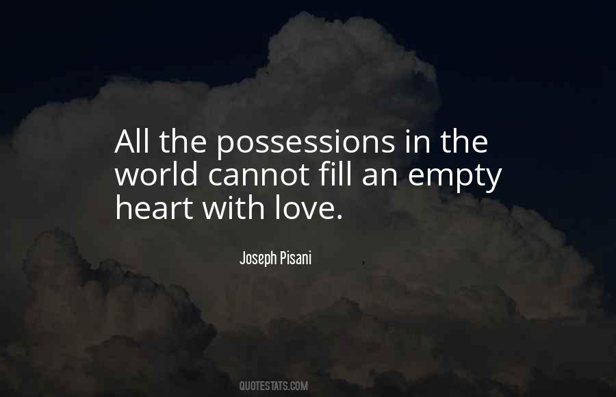 Quotes About An Empty Heart #618018