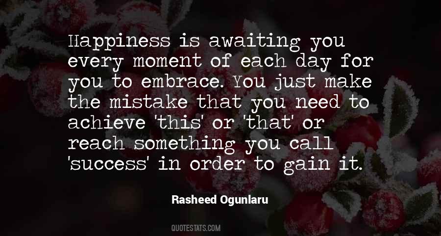 Embrace Happiness Quotes #1706128