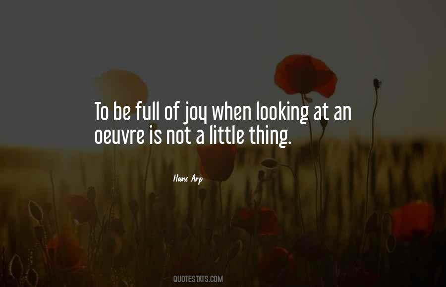 Quotes About Little Joy #1161569