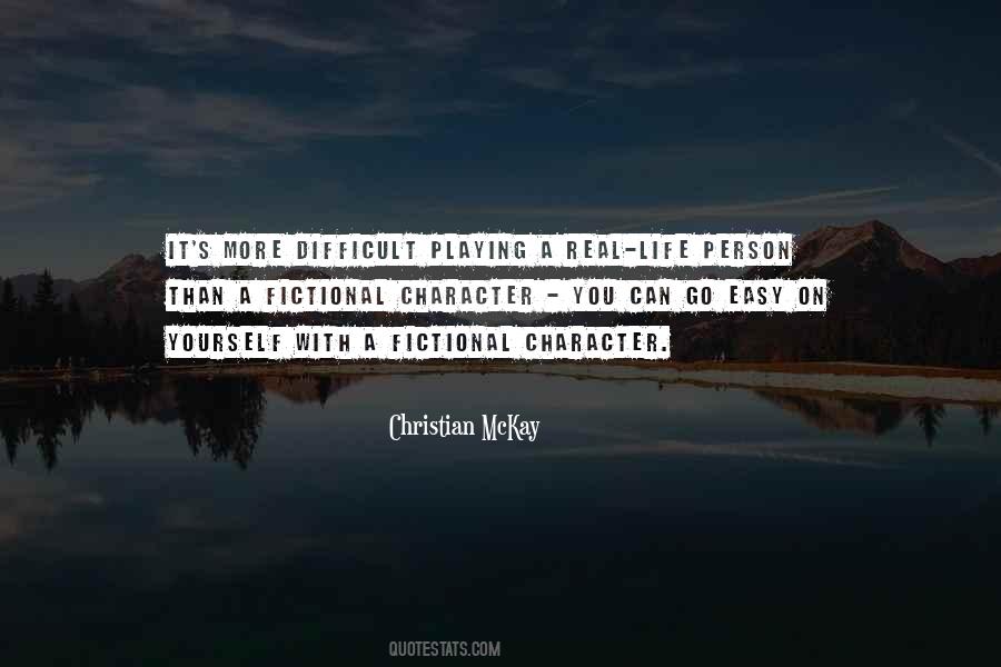 Easy On Yourself Quotes #1473853