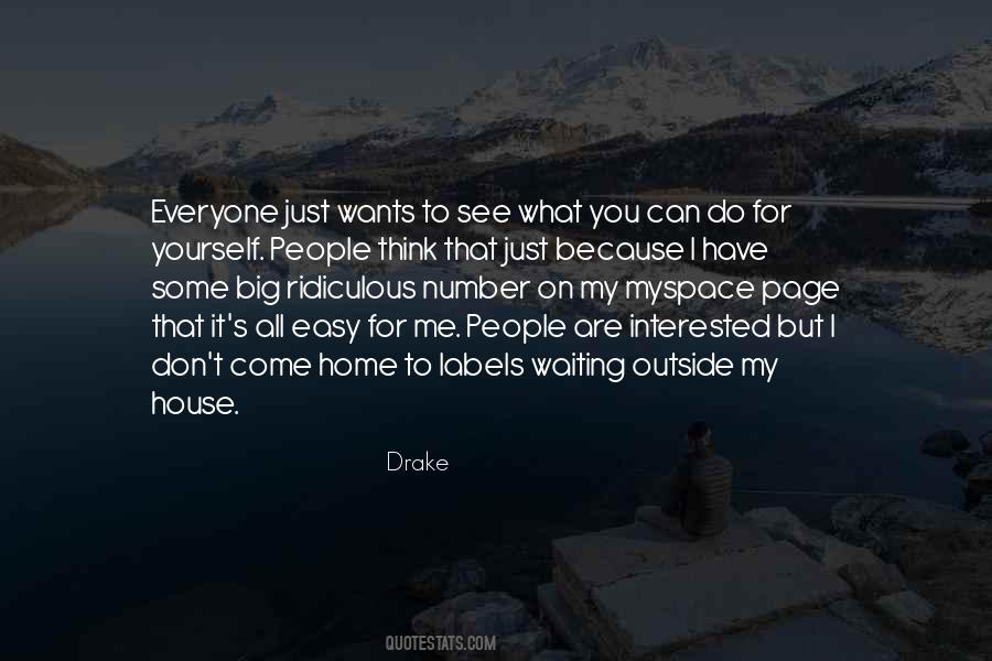 Easy On Yourself Quotes #1595355