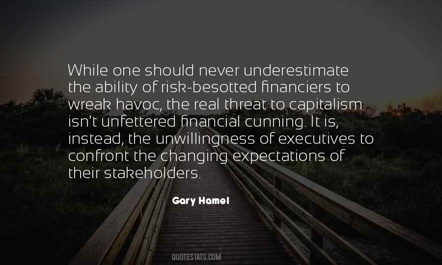 Underestimate The Ability Quotes #1645015