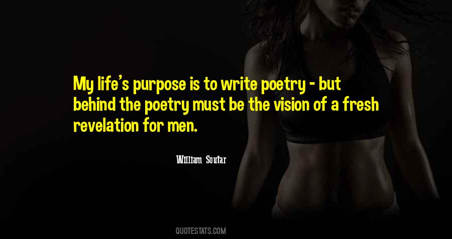 Purpose Of My Life Quotes #1753397