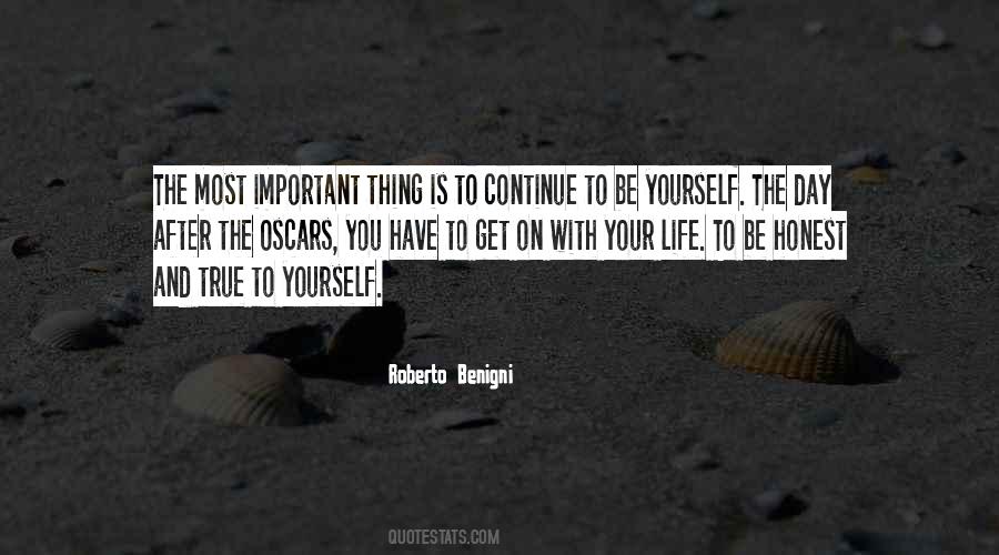 Be Honest To Yourself Quotes #1462302