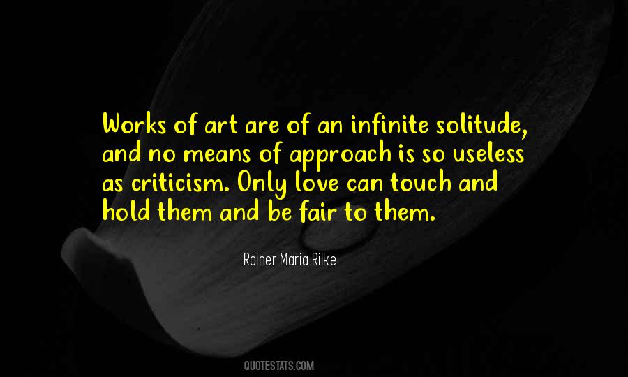 Love Criticism Quotes #1308090