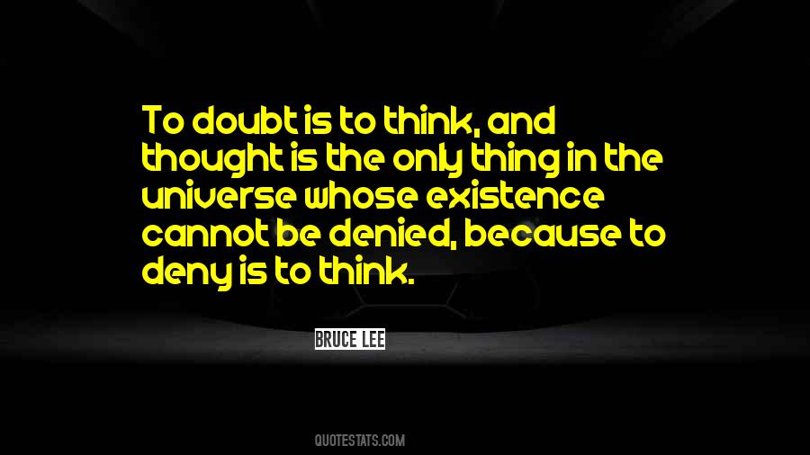 Think And Thought Quotes #1343229