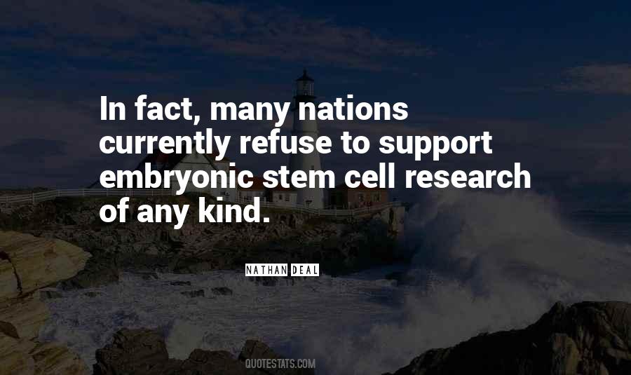 Embryonic Stem Cell Quotes #159440