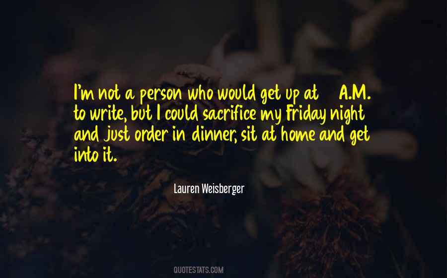 Friday Dinner Quotes #971088