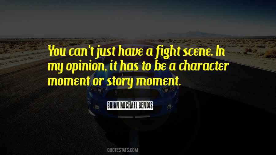 Fight Scene Quotes #1289731