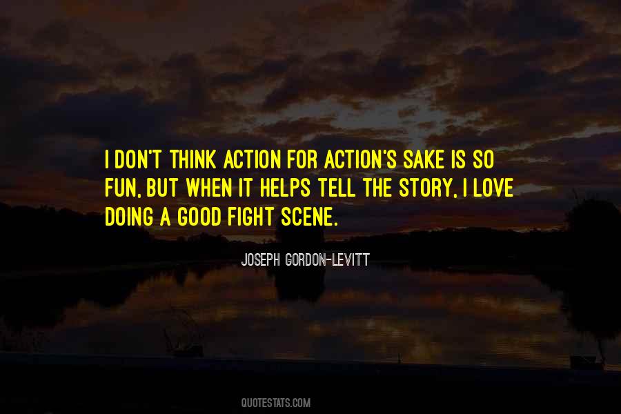 Fight Scene Quotes #1297953