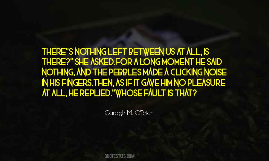 There Is Nothing Between Us Quotes #577382