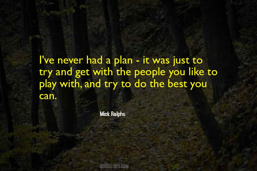 Best Plan Quotes #143139