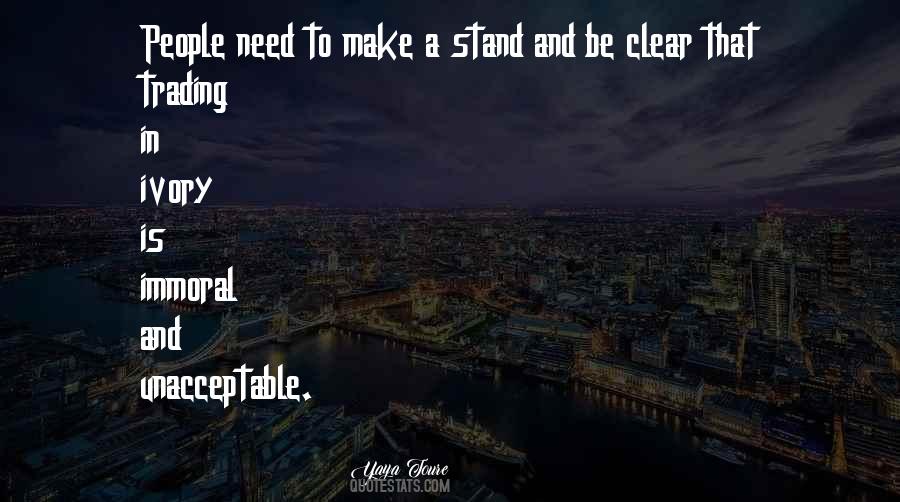 Quotes About Immoral People #1655497