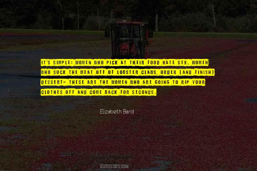 Simple Dessert Quotes #1274563
