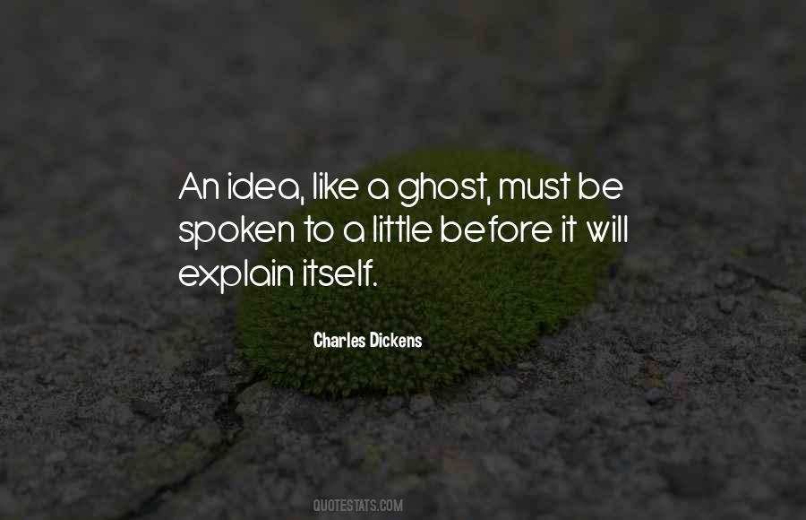 Be A Ghost Quotes #1042521