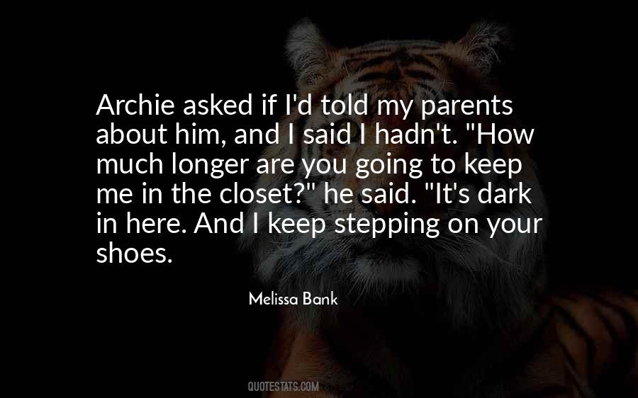 Shoes Closet Quotes #1593671