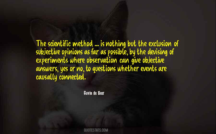 Quotes About Scientific Observation #854594