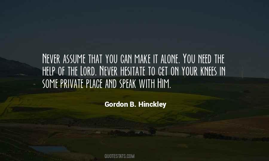 Quotes About Help Need #549121