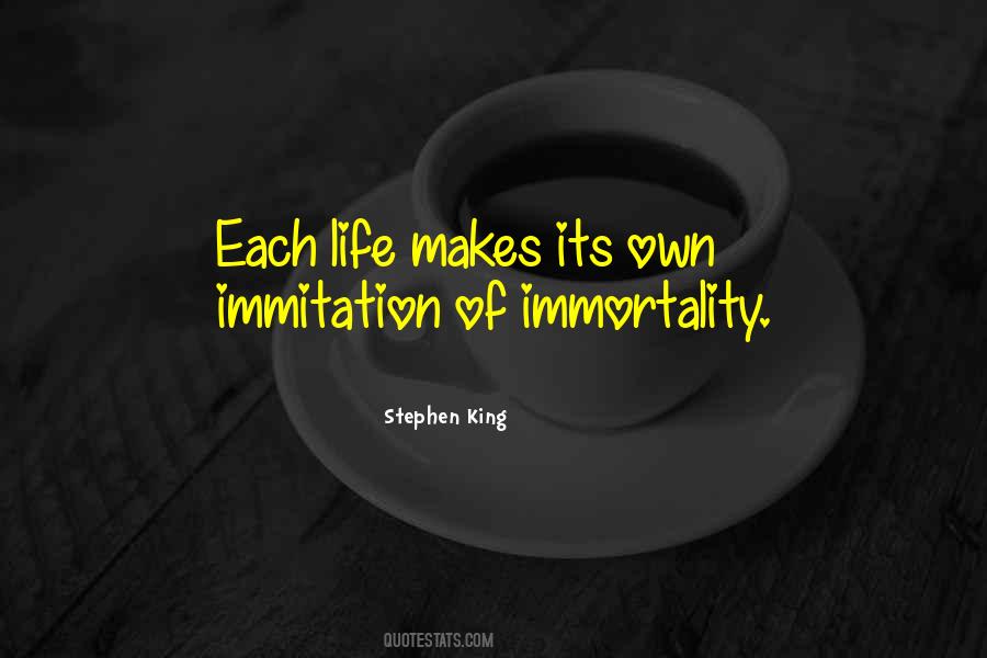 Quotes About Immitation #1398191