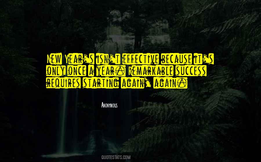 Starting Off The New Year Quotes #1872289
