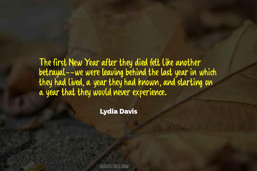 Starting Off The New Year Quotes #721133