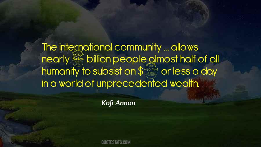 Of All The People In All The World Quotes #131386