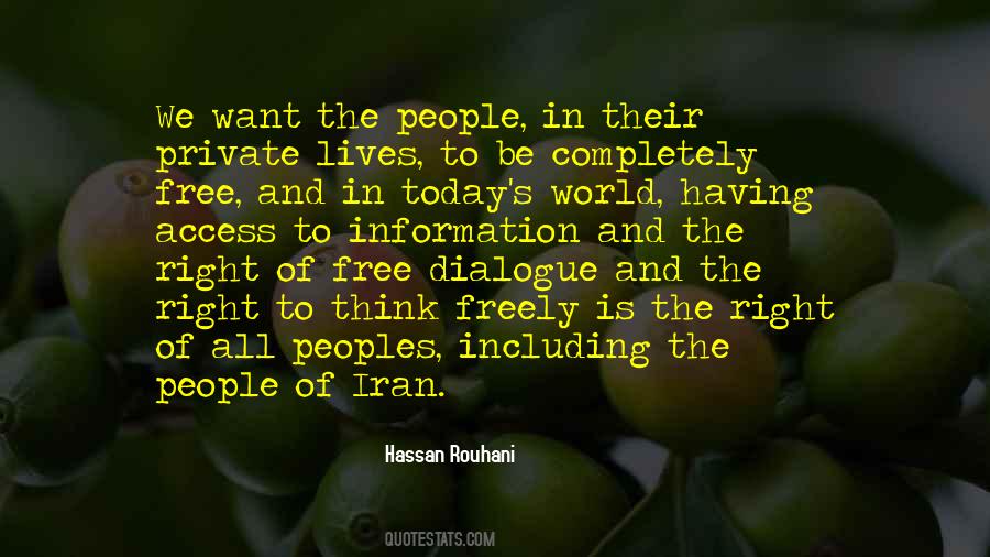 Of All The People In All The World Quotes #1316066