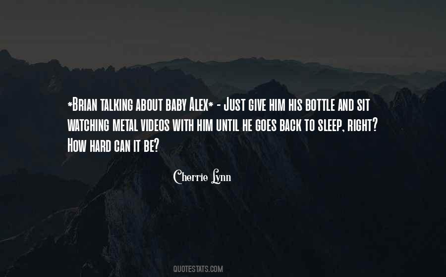Sleep Baby Sleep Quotes #1450058