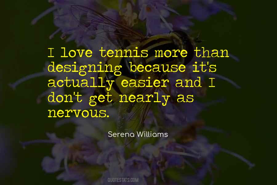 Love Tennis Quotes #317316