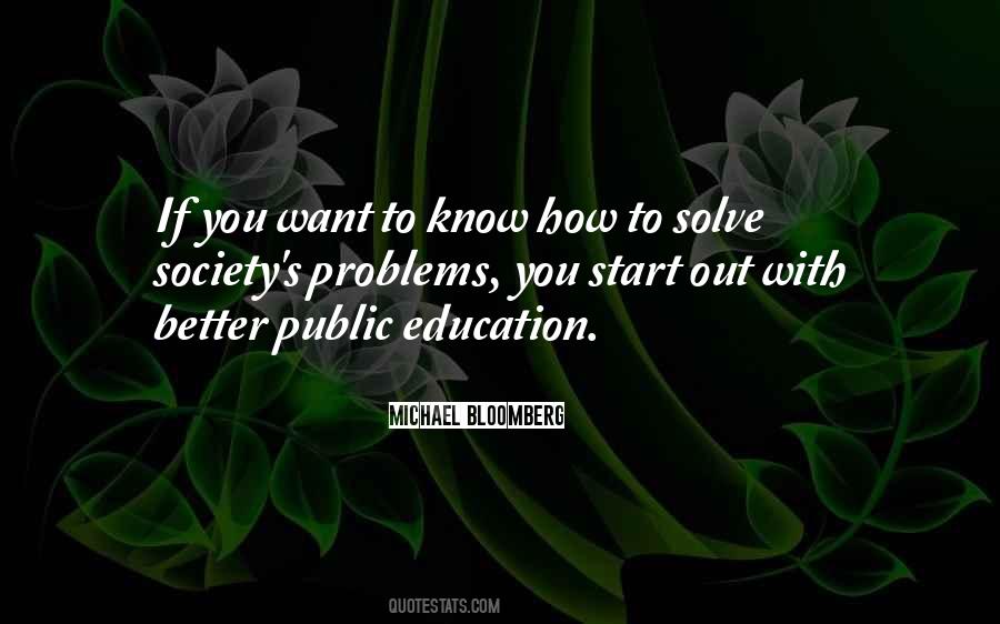 Problems Education Quotes #1403845