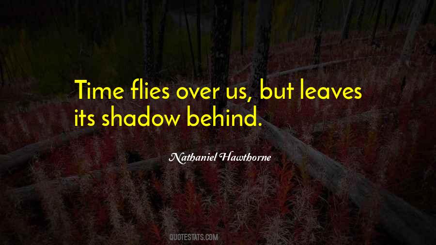Even Your Own Shadow Leaves You Quotes #865499