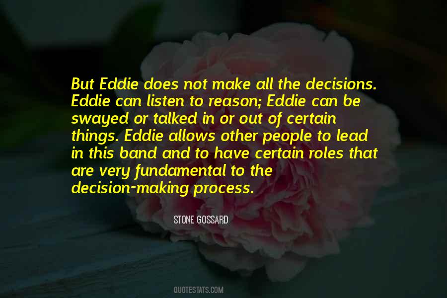 Not Making Decisions Quotes #172383