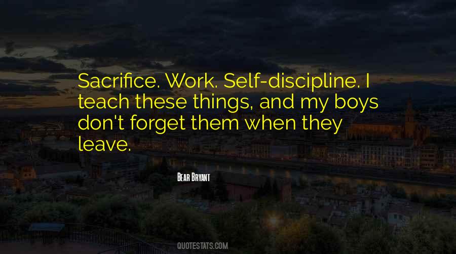 Work Discipline Quotes #1620418