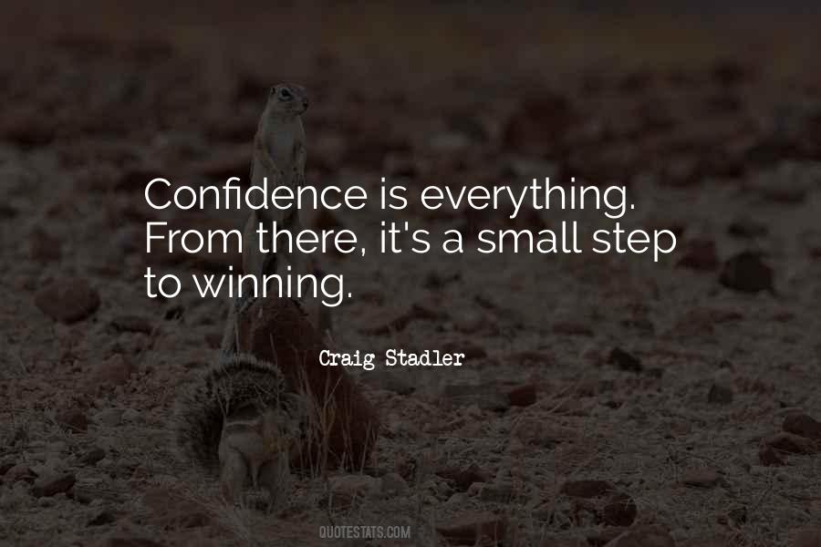 Confidence Small Quotes #138740