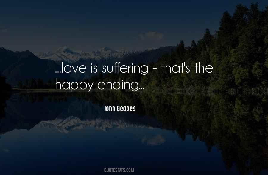 Love Is Suffering Quotes #1149380