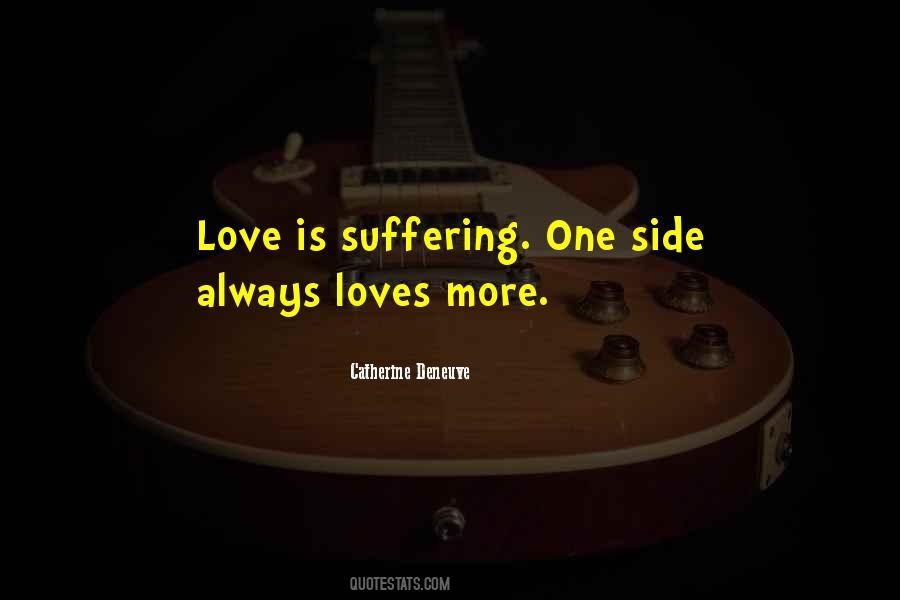 Love Is Suffering Quotes #1753217