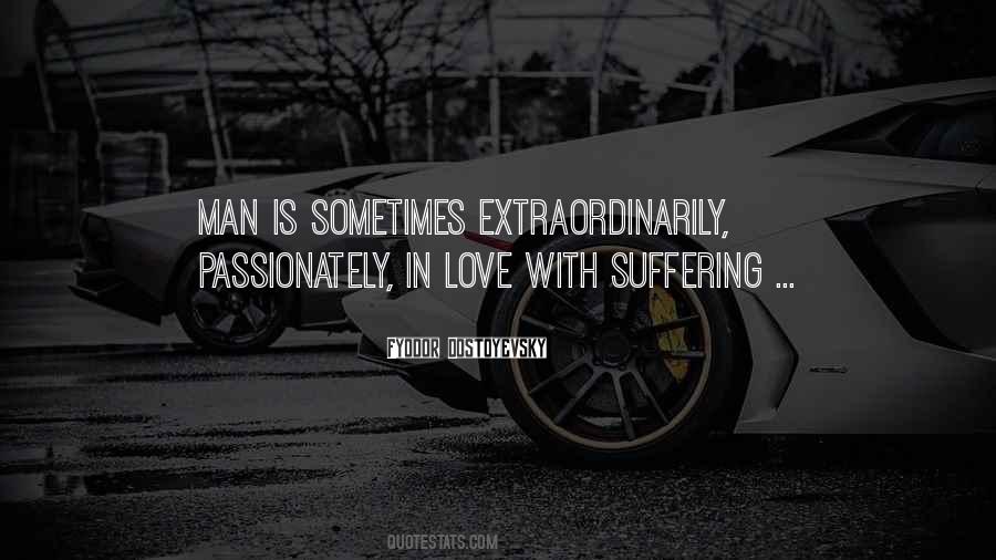 Love Is Suffering Quotes #288684
