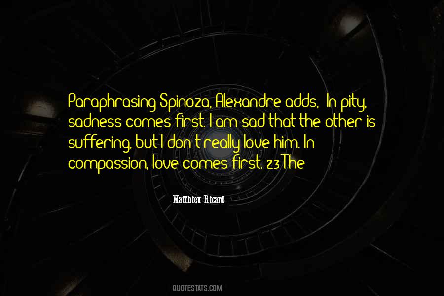 Love Is Suffering Quotes #35891